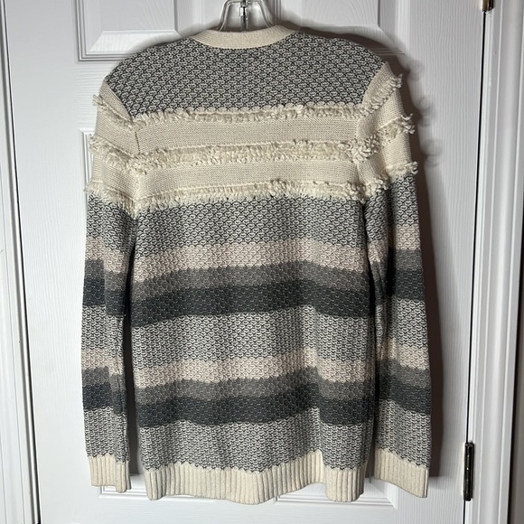 Banana Republic Boho Fringe Cardigan Sweater  - Size Medium - Picture 3 of 3